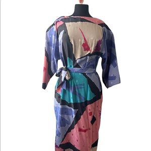 70‘s Vintage Young Edwardian by Arpeja dress with belt. 7/8